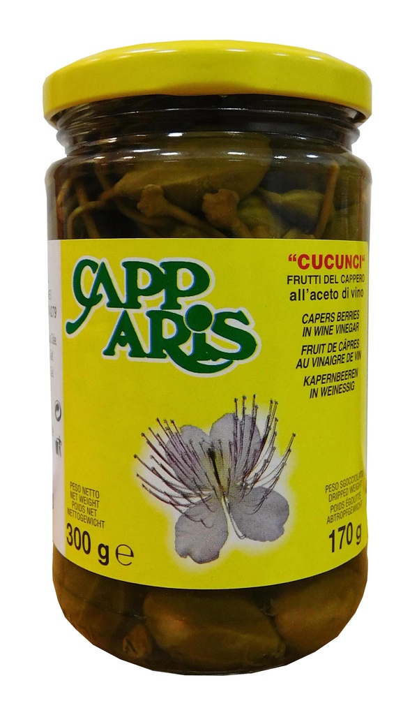 Kapary plody ve vinném octu Capparis 300g